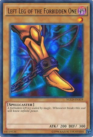 Left Leg of the Forbidden One - YGLD-ENA19 - Ultra Rare - Unlimited available at 401 Games Canada