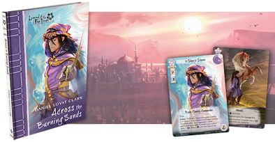 Legend of the Five RIngs: The Card Game - Across the Burning Sands Novella + Exclusive Cards available at 401 Games Canada
