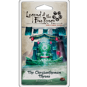 Legend of the Five Rings: The Card Game - The Chrysanthemum Throne available at 401 Games Canada