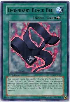 Legendary Black Belt - TLM-EN045 - Rare - 1st Edition available at 401 Games Canada