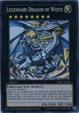 Legendary Dragon of White - 2013-AE001 - Super Rare available at 401 Games Canada