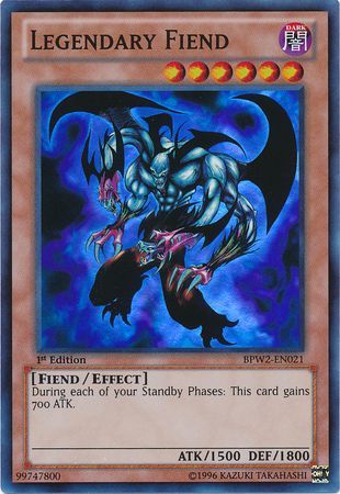 Legendary Fiend - BPW2-EN021 - Super Rare - 1st Edition available at 401 Games Canada
