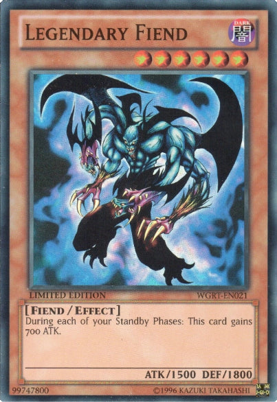 Legendary Fiend - WGRT-EN021 - Super Rare - Limited Edition available at 401 Games Canada