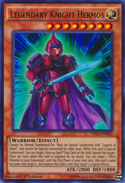 Legendary Knight Hermos - DRL3-EN062 - Ultra Rare - 1st Edition available at 401 Games Canada