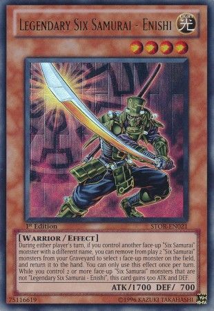 Legendary Six Samurai - Enishi - STOR-EN021 - Ultra Rare - 1st Edition available at 401 Games Canada