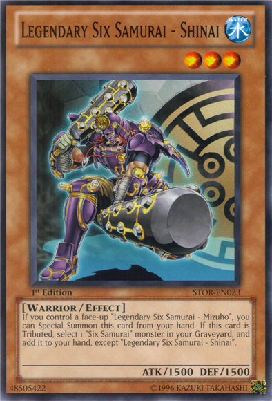 Legendary Six Samurai - Shinai - STOR-EN023 - Common - 1st Edition available at 401 Games Canada