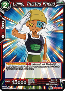 Lemo, Trusted Friend - BT11-024 - Common (Reprint) available at 401 Games Canada