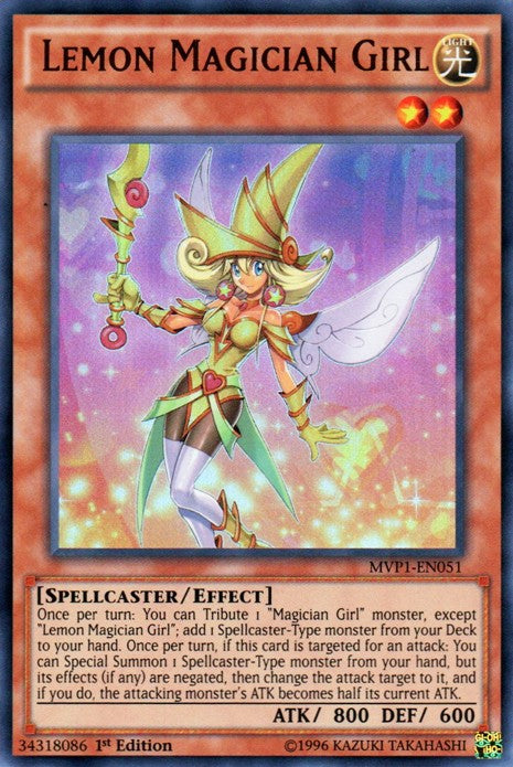 Lemon Magician Girl - MVP1-EN051 - Ultra Rare - 1st Edition available at 401 Games Canada