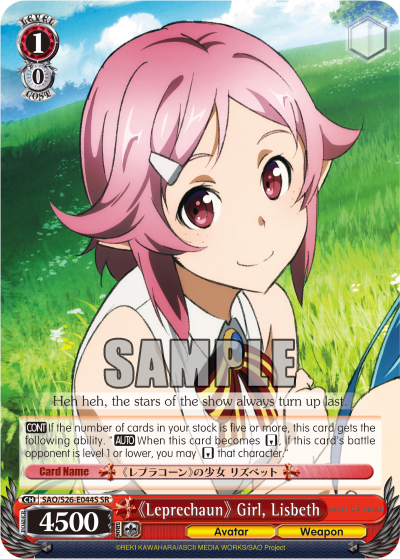 Leprechaun Girl, Lisbeth - SAO/S26-E044S - Super Rare available at 401 Games Canada