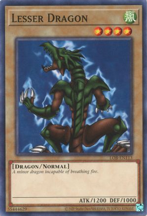 Lesser Dragon - LOB-EN113 - Common - Unlimited Worldwide available at 401 Games Canada