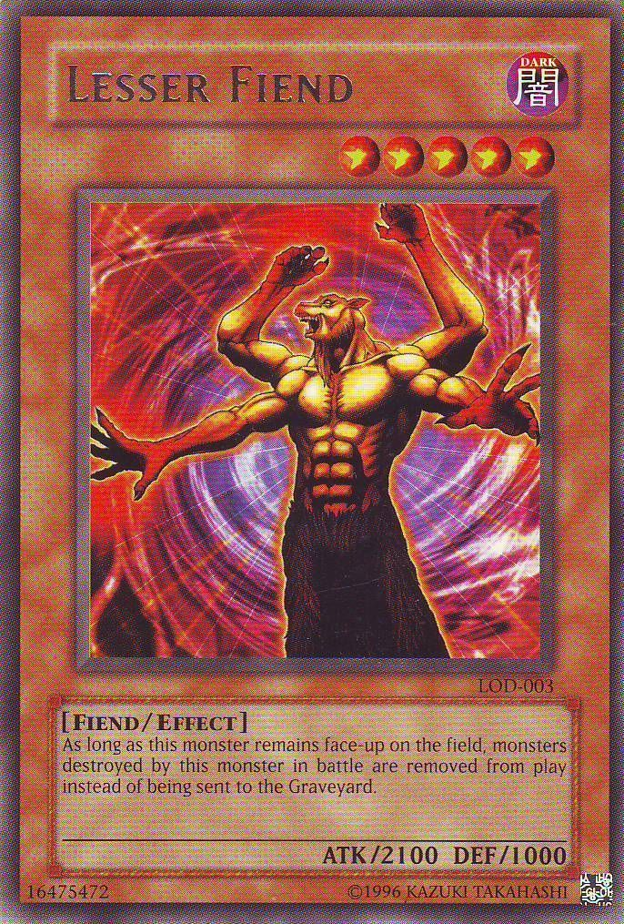 401 Games Canada - Lesser Fiend - LOD-003 - Rare - Unlimited