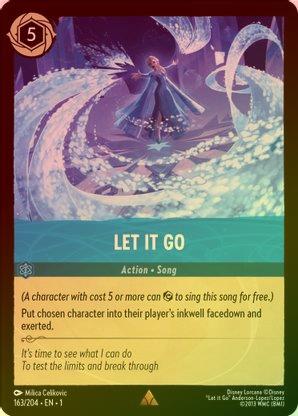 Let It Go - 163/204 - Rare (Foil) available at 401 Games Canada