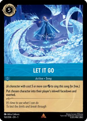 Let It Go - 163/204 - Rare available at 401 Games Canada