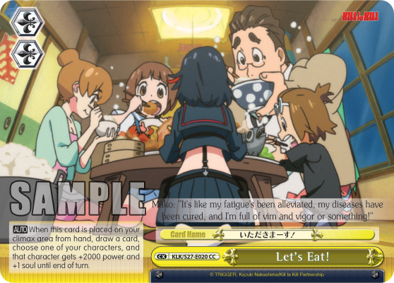 Let's Eat! - KLK/S27-E020 - Climax Common available at 401 Games Canada