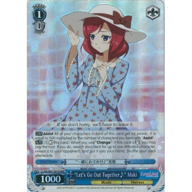 "Let's Go Out Together?" Maki - LL/EN-W01-091 - Triple Rare available at 401 Games Canada