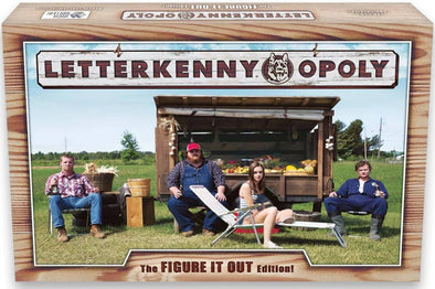 Letterkenny Opoly: The Figure it Out Edition available at 401 Games Canada