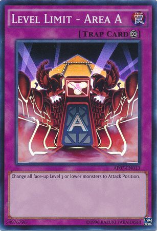 Level Limit - Area A - AP07-EN013 - Super Rare available at 401 Games Canada