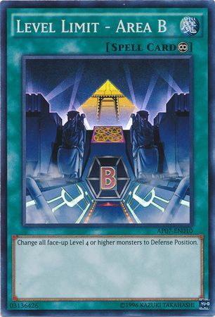 Level Limit - Area B - AP07-EN010 - Super Rare available at 401 Games Canada