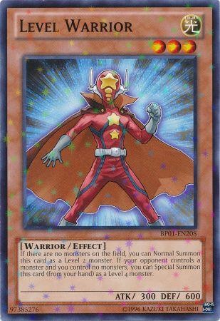 Level Warrior - BP01-EN208 - Starfoil Rare - Unlimited available at 401 Games Canada