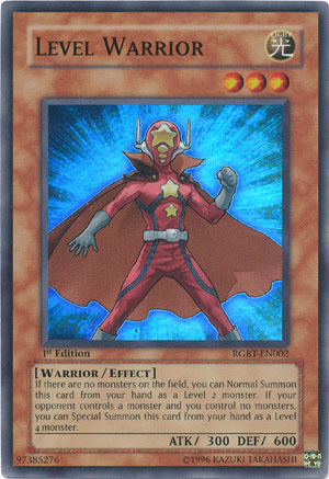 Level Warrior - RGBT-EN002 - Super Rare - 1st Edition available at 401 Games Canada