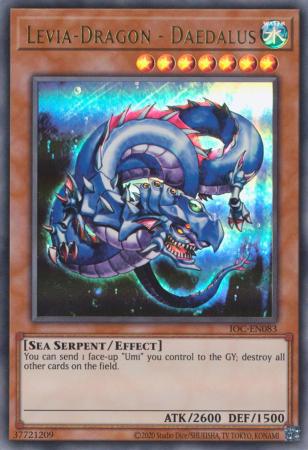 Levia-Dragon - Daedalus - IOC-EN083 - Ultra Rare - Unlimited Worldwide available at 401 Games Canada