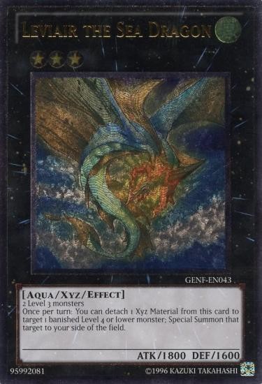 Leviair the Sea Dragon - GENF-EN043 - Ultimate Rare - Unlimited available at 401 Games Canada