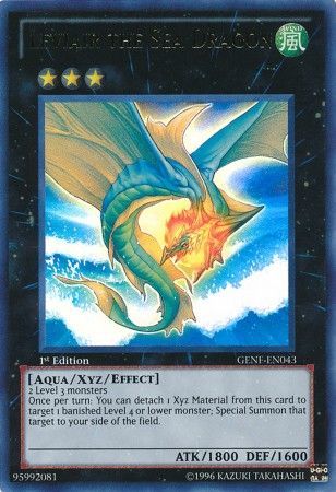 Leviair the Sea Dragon - GENF-EN043 - Ultra Rare - 1st Edition available at 401 Games Canada