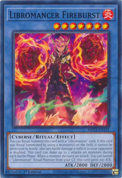 Libromancer Fireburst - MP23-EN112 - Common - 1st Edition available at 401 Games Canada