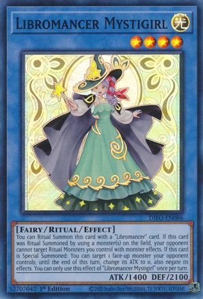 Libromancer Mystigirl - DIFO-EN086 - Super Rare - 1st Edition available at 401 Games Canada