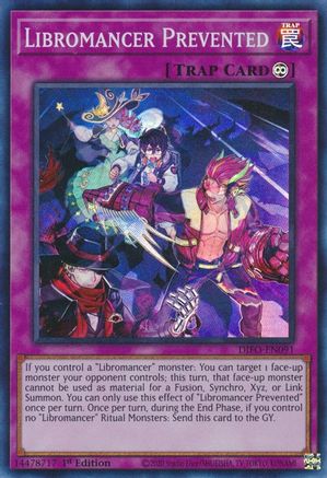 Libromancer Prevented - DIFO-EN091 - Super Rare - 1st Edition available at 401 Games Canada