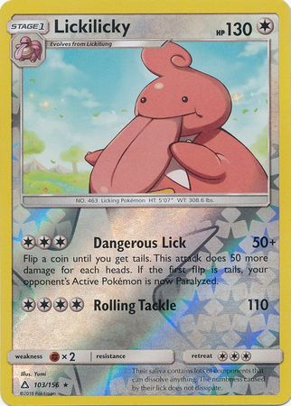 Lickilicky - 103/156 - Rare - Reverse Holo available at 401 Games Canada