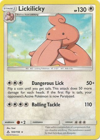 Lickilicky - 103/156 - Rare available at 401 Games Canada