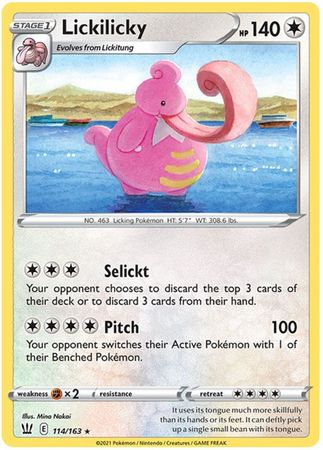 Lickilicky - 114/163 - Rare available at 401 Games Canada