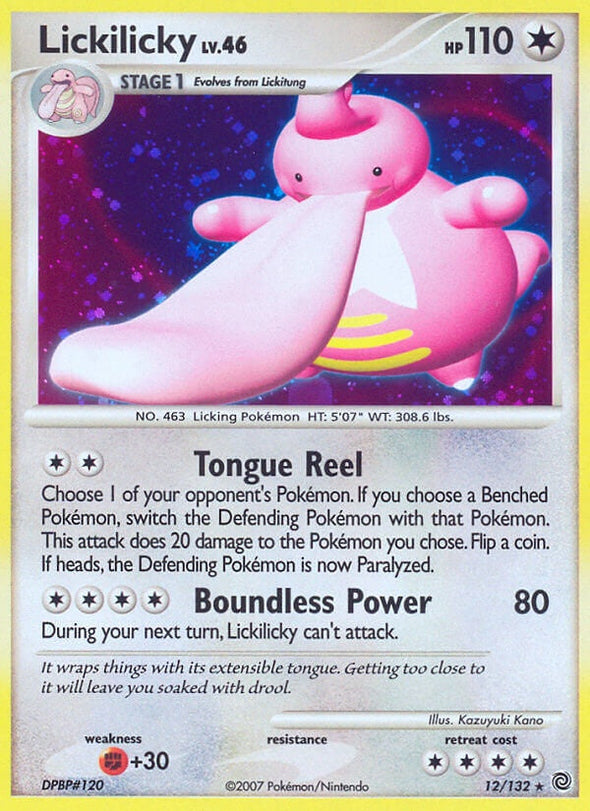 Lickilicky - 12/132 - Holo Rare available at 401 Games Canada