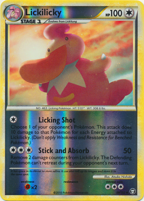 Lickilicky - 38/102 - Uncommon - Reverse Holo available at 401 Games Canada