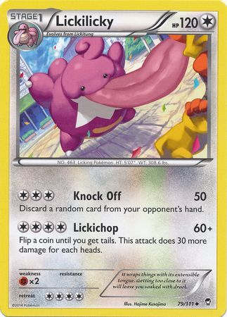 Lickilicky - 79/111 - Uncommon available at 401 Games Canada