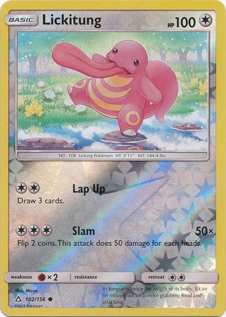 Lickitung - 102/156 - Common - Reverse Holo available at 401 Games Canada