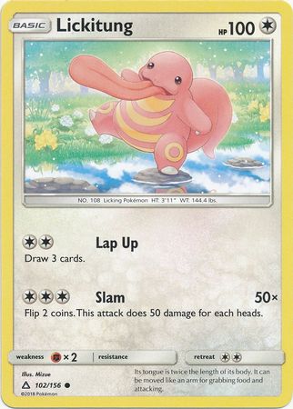 Lickitung - 102/156 - Common available at 401 Games Canada