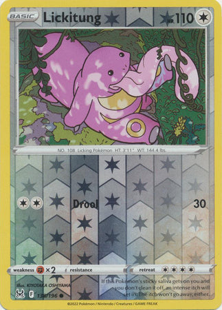 Lickitung - 138/196 - Common - Reverse Holo available at 401 Games Canada