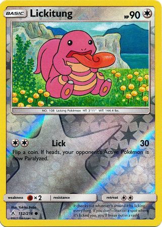 Lickitung - 152/214 - Common - Reverse Holo available at 401 Games Canada