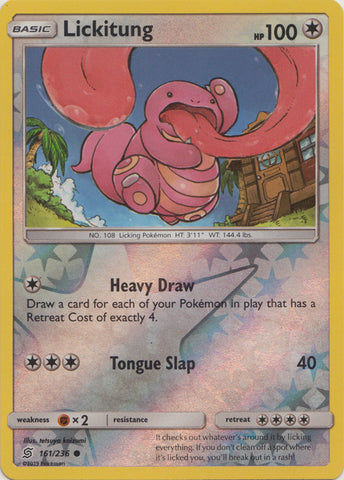 Lickitung - 161/236 - Common - Reverse Holo available at 401 Games Canada