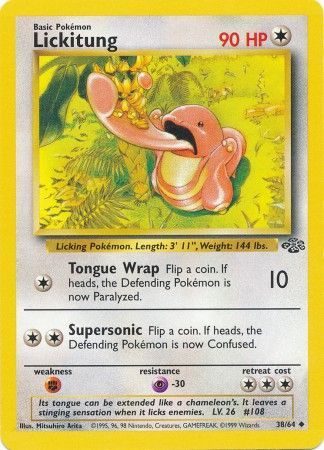 Lickitung - 38/64 - Uncommon - Unlimited available at 401 Games Canada