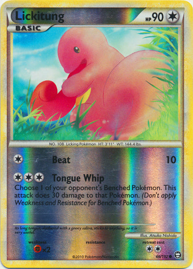 Lickitung - 66/102 - Common - Reverse Holo available at 401 Games Canada