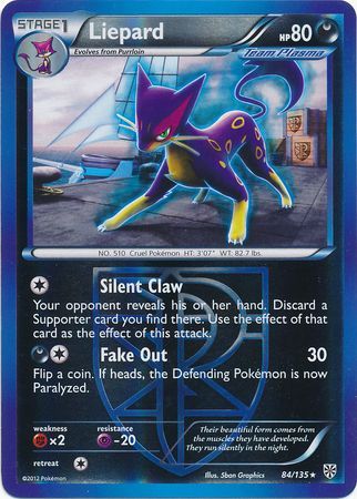 Liepard - 84/135 - Rare - Reverse Holo available at 401 Games Canada