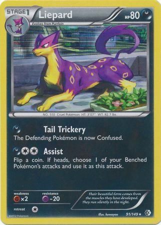 Liepard - 91/149 - Holo Rare available at 401 Games Canada