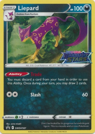 401 Games Canada - Liepard - SWSH187 - Pre-Release Promo