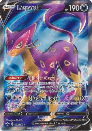 Liepard V - 180/198 - Full Art Ultra Rare available at 401 Games Canada