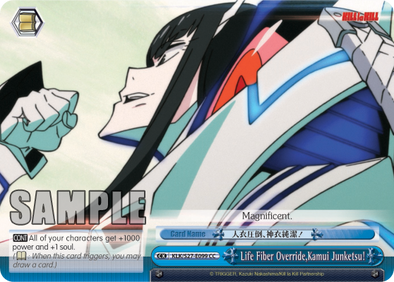 Life Fiber Override, Kamui Junketsu! - KLK/S27-E099 - Climax Common available at 401 Games Canada