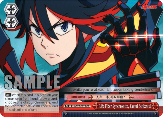 Life Fiber Synchronize, Kamui Senketsu! - KLK/S27-E070 - Climax Common available at 401 Games Canada