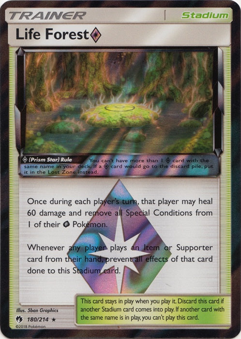 Life Forest Prism Star - 180/214 - Holo Rare available at 401 Games Canada